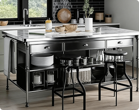 Металлическая мебель